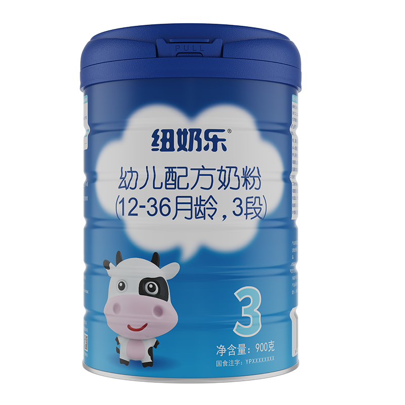 纽奶乐3段12-36月龄较大婴儿配方奶粉